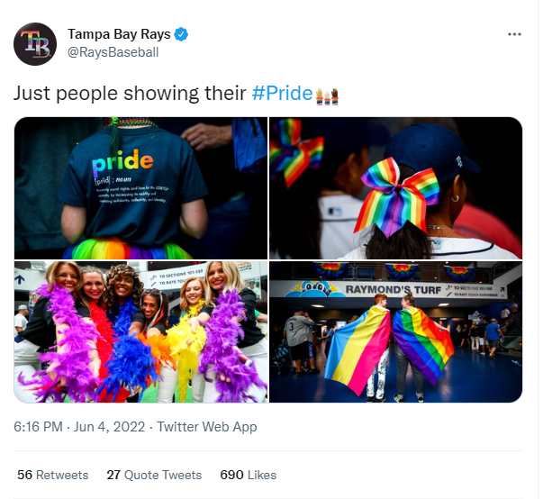 Several Tampa Bay Rays Players Refuse To Partake In LGBTQ PRIDE Night  Event - Bounding Into Sports