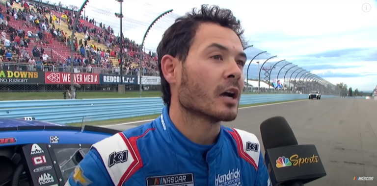 Kyle Larson Unapologetic After Moving Chase Elliott To Win At Watkins