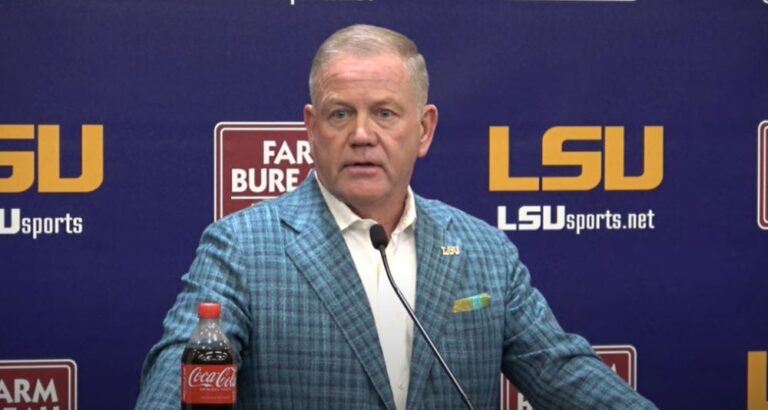 LSU Reporter Snaps At Head Coach Brian Kelly After He Chides Her On ...