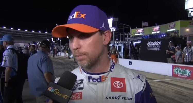 Denny Hamlin Blasts NASCAR And Goodyear After Multiple Tire Problems At ...