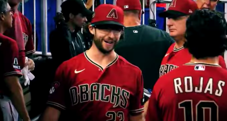 WATCH: Arizona Diamondbacks Pitcher Zac Gallen's Pre-Game Pitch Blasts ...