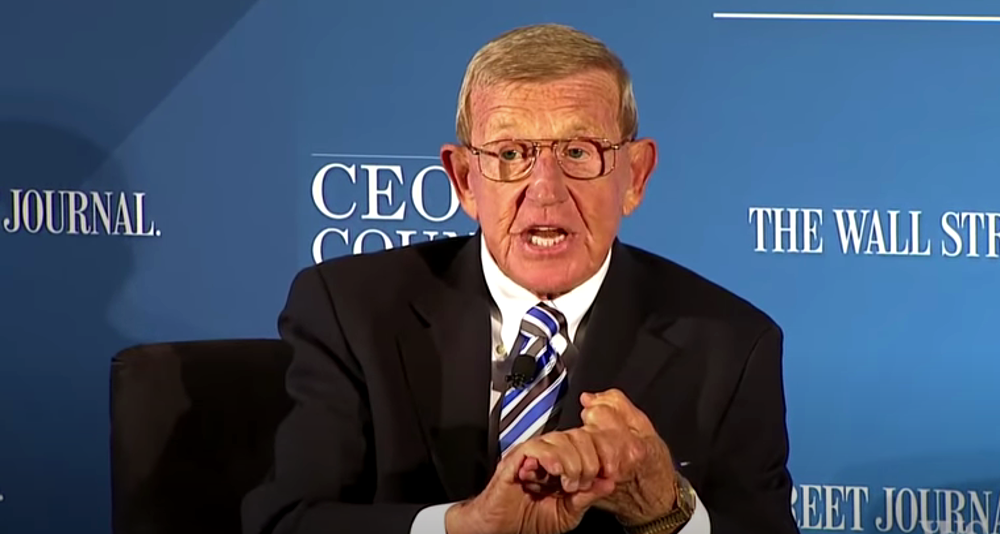 Legendary Notre Dame Coach Lou Holtz Doubles Down On Criticism Of Ohio   Screenshot 2023 09 27 4.09.19 PM 