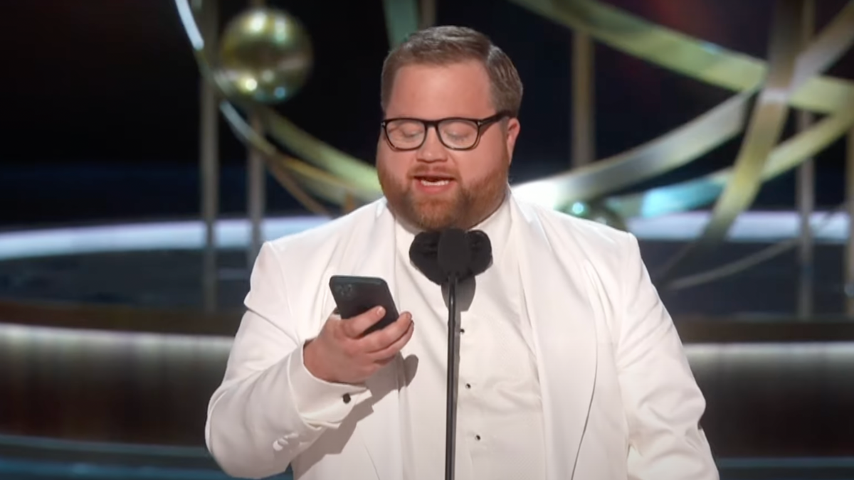 Actor Paul Walter Hauser Wins Emmy, Starts Name-Dropping Pro Wrestlers ...