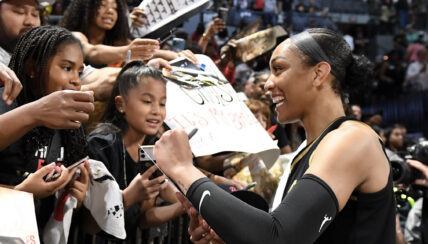 WNBA: Finals-New York Liberty at Las Vegas Aces