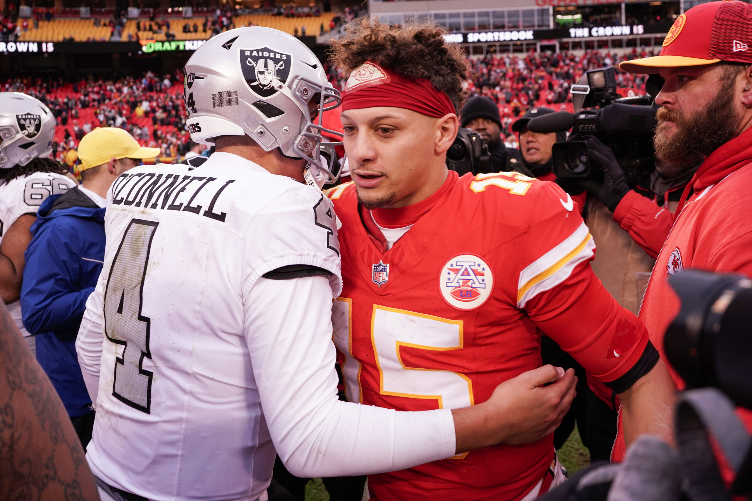 Las Vegas Raiders' Patrick Mahomes