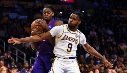 NBA: Toronto Raptors at Los Angeles Lakers