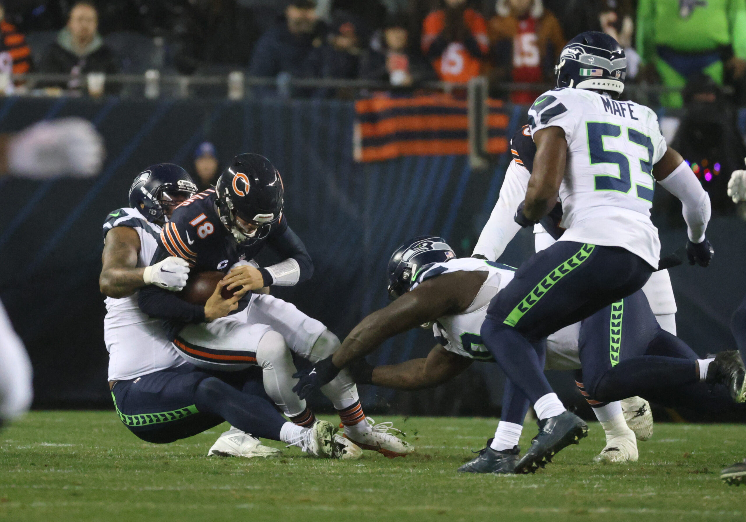 NFL: Seattle Seahawks at Chicago Bears